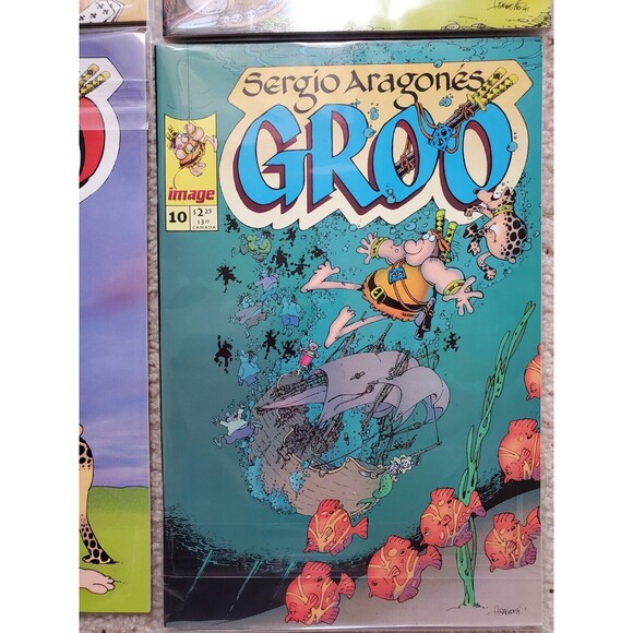 Sergio Aragones GROO Image Comics 1995 MIXED Lot Very Good Non-Smoking Home - Picture 9 of 9